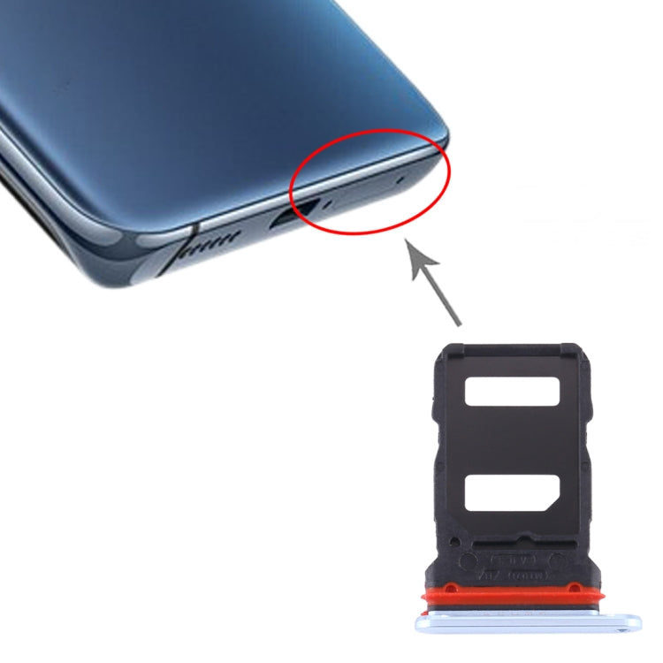 Per Vivo X50 Pro Vassoio scheda SIM + Vassoio scheda SIM, For Vivo X50 Pro(Double Card) Per Vivo X50 Pro Vassoio scheda SIM + Vassoio scheda SIM, For Vivo X50 Pro(Double Card)